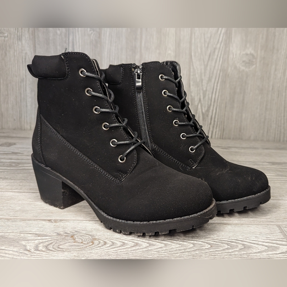 Black boots